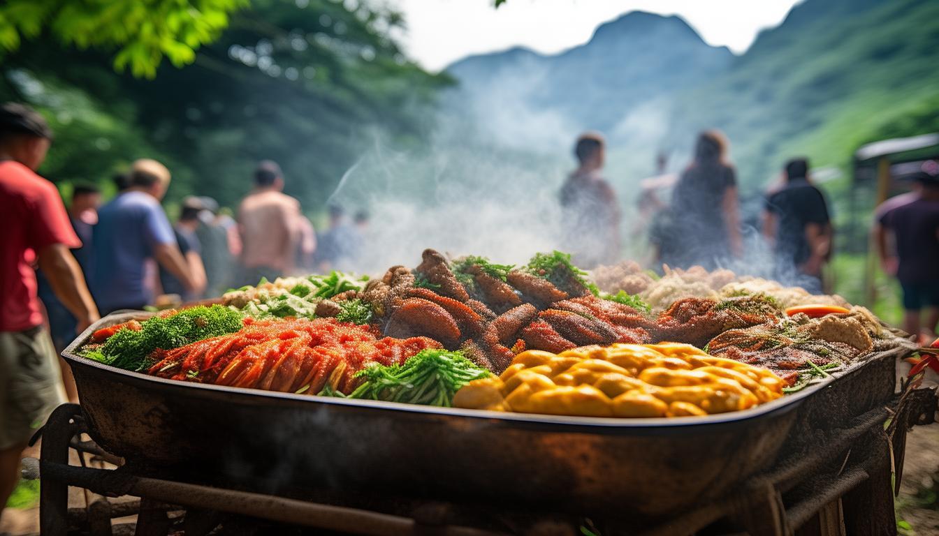 重庆夏秋户外烧烤好去处，哪些山水氧吧能邂逅麻辣鲜香？-图2