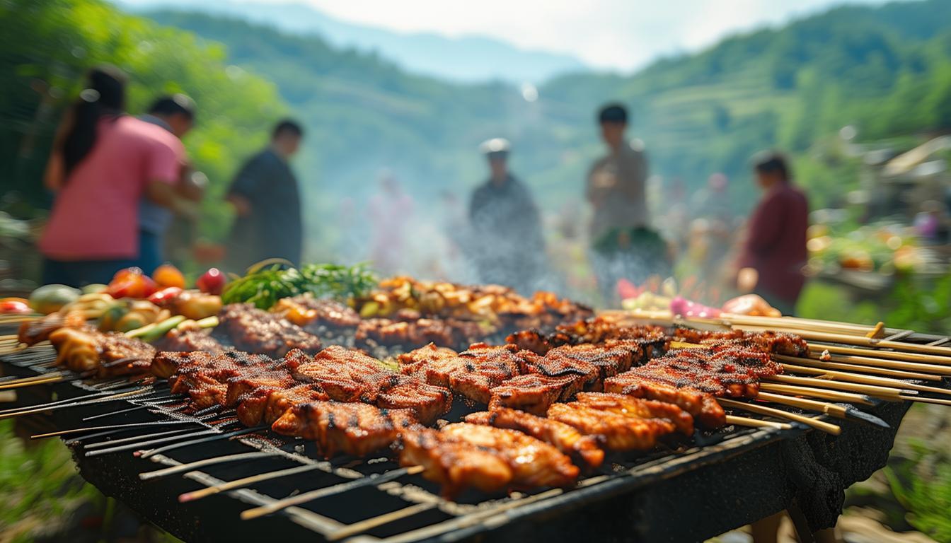 重庆夏秋户外烧烤好去处，哪些山水氧吧能邂逅麻辣鲜香？-图3