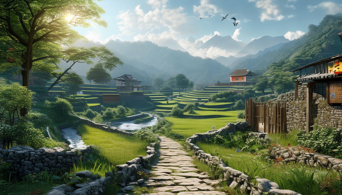 挂甲峪为何是被时光眷顾的桃源秘境？-图1