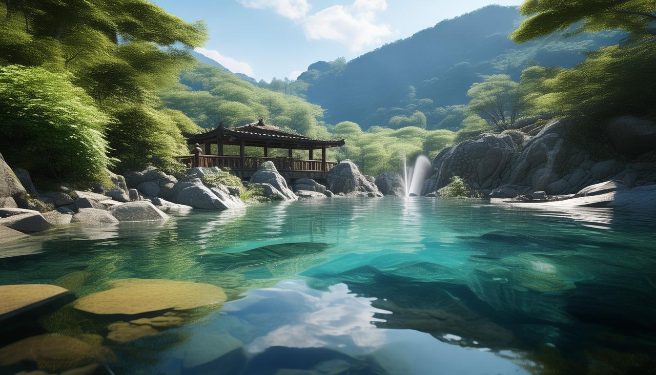 杭州周边有哪些藏在山间的天然温泉？-图3