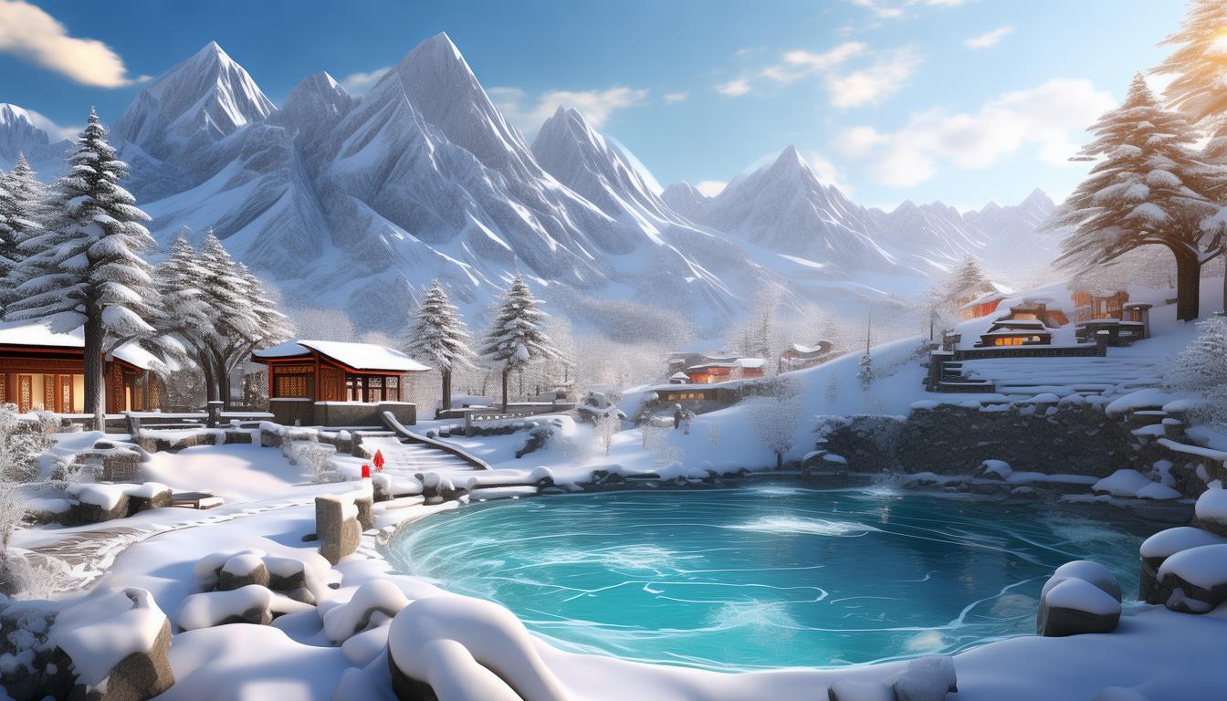 临安大明山与湍口温泉如何开启你的冰雪奇缘之旅？-图2