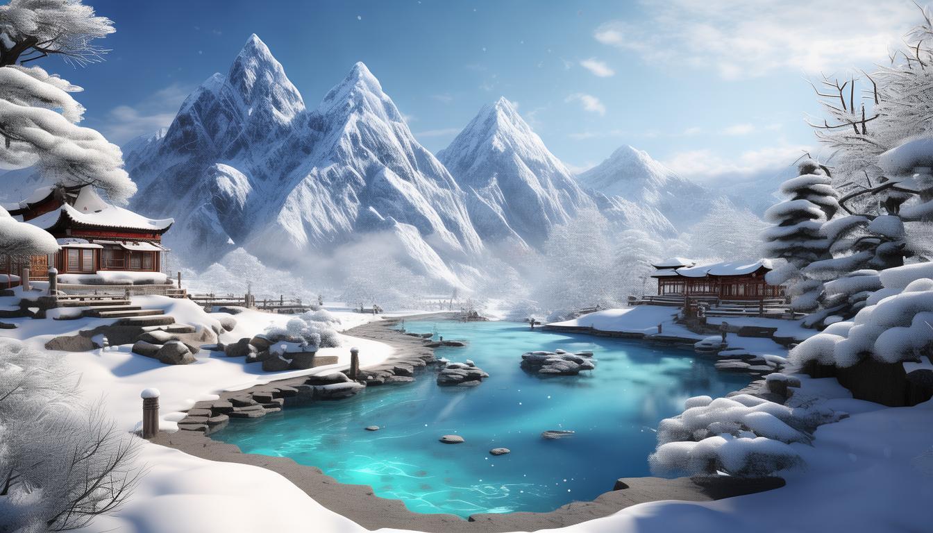 临安大明山与湍口温泉如何开启你的冰雪奇缘之旅？-图3