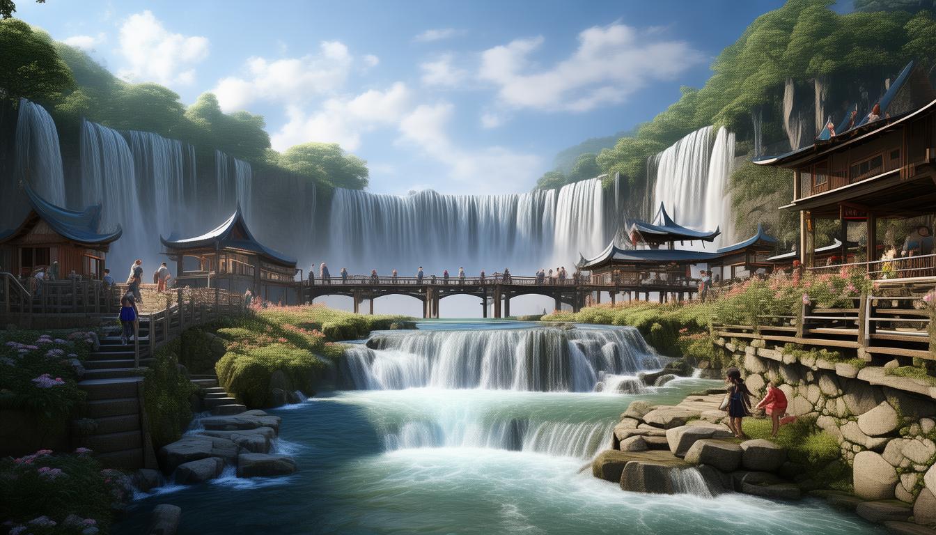 百丈飞瀑景区有哪些必玩景点？-图2