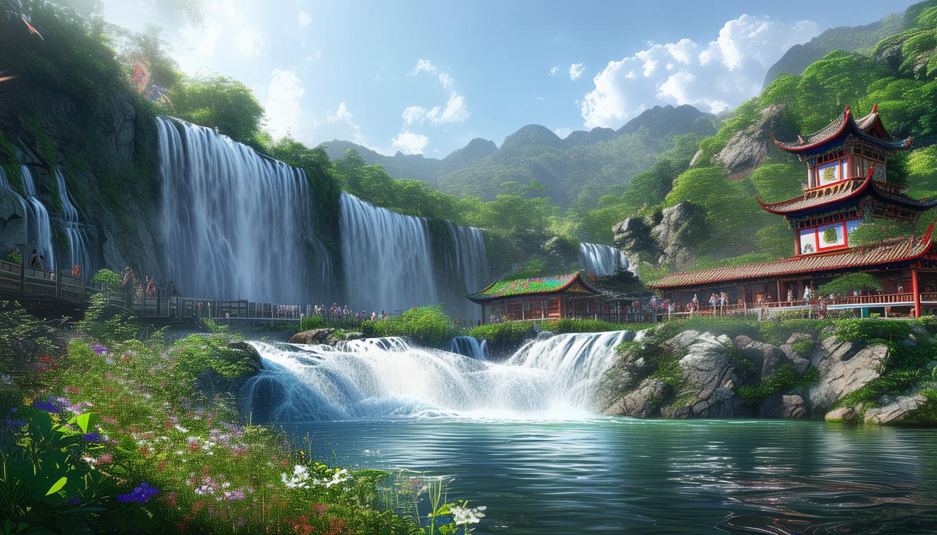 百丈飞瀑景区有哪些必玩景点？-图3