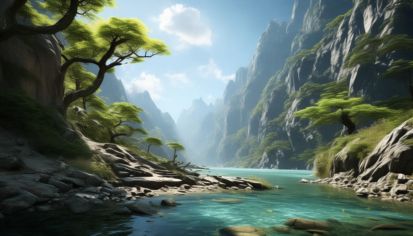 青龙峡山水秘境为何被誉为自然奇观？-图1