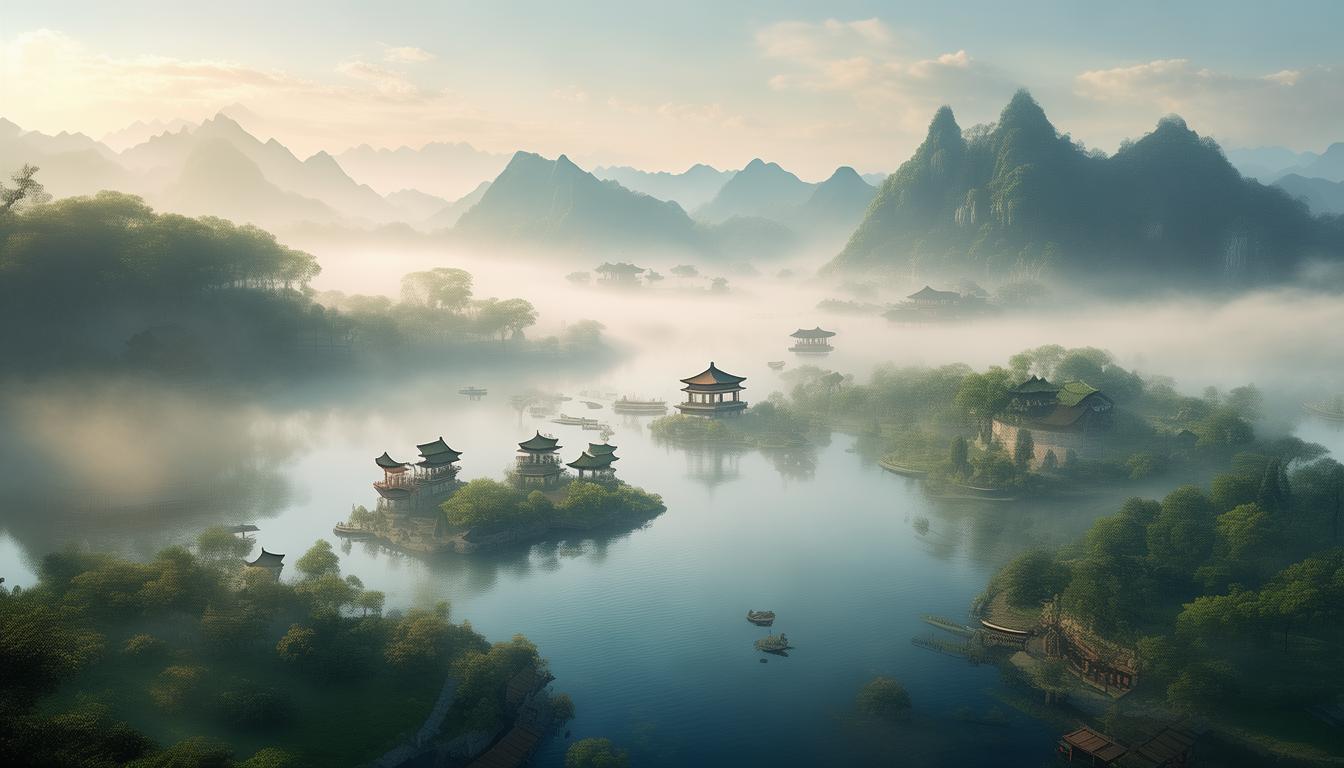 仙岛湖为何被誉为晨雾中的水上仙境？-图1