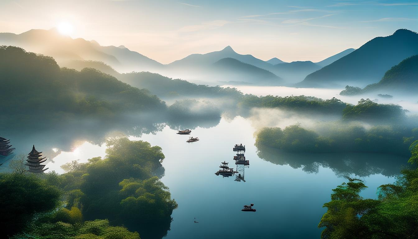 仙岛湖为何被誉为晨雾中的水上仙境？-图2