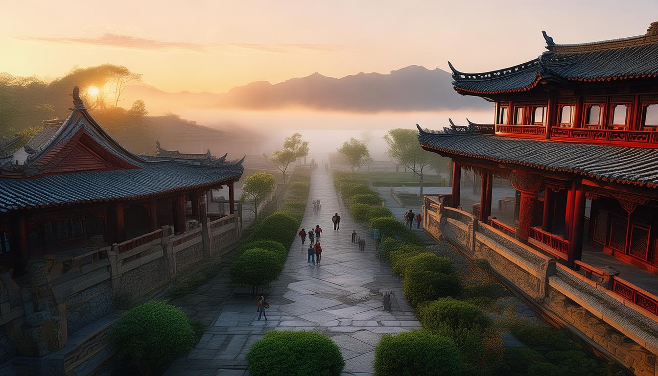 晨光初现时探访蓬莱阁有哪些不可错过的体验？-图2