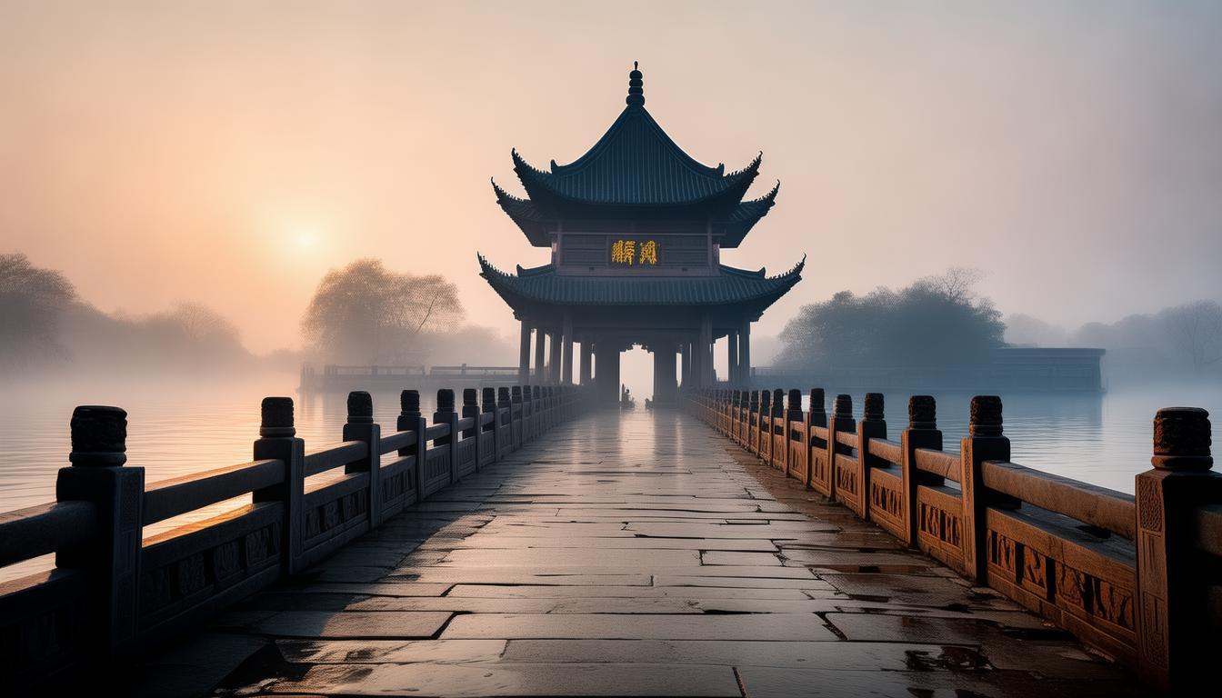 晨光初露漫步苏堤，哪些古迹值得探访？-图1