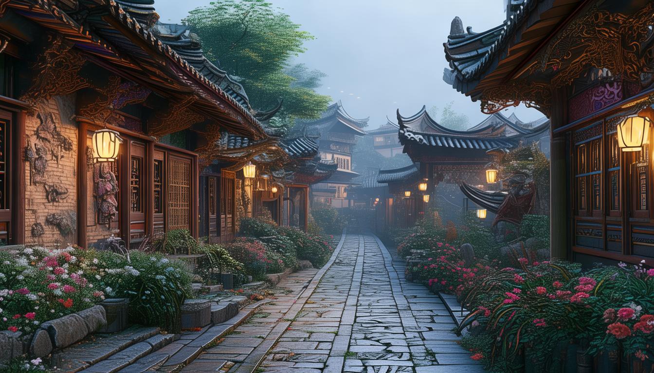晨光中的千年古镇，隐藏着哪些文化奥秘？-图2