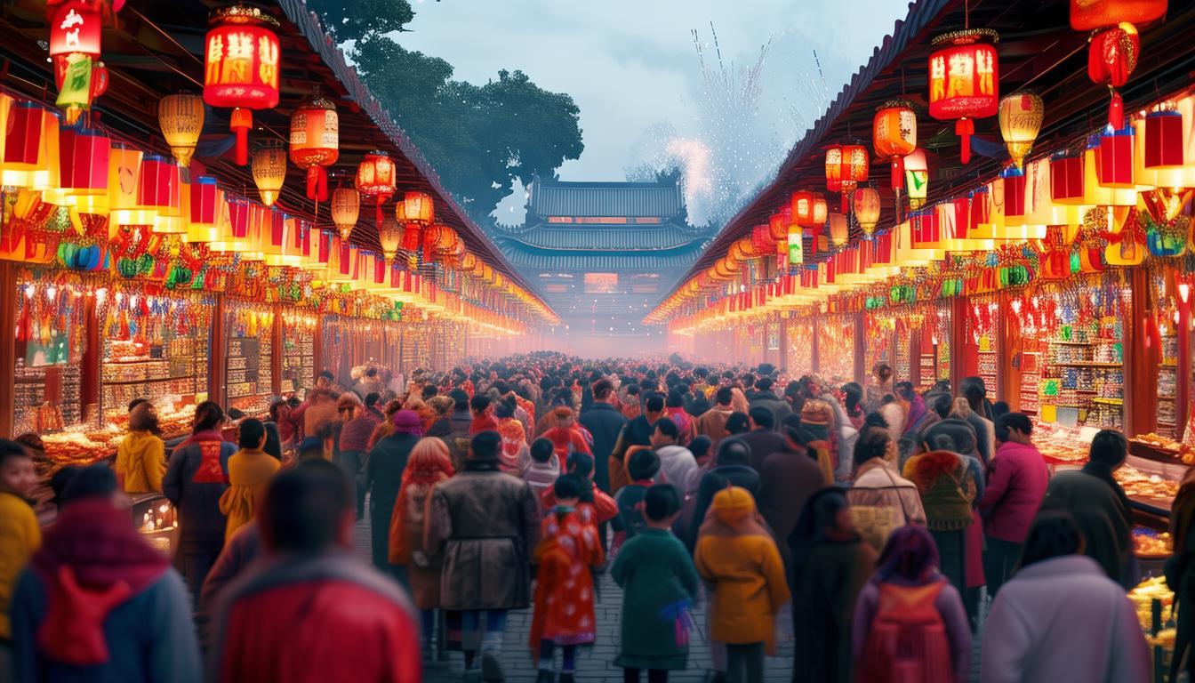 西安周边春节庙会哪里寻？邂逅千年年俗，品味长安烟火气！-图2