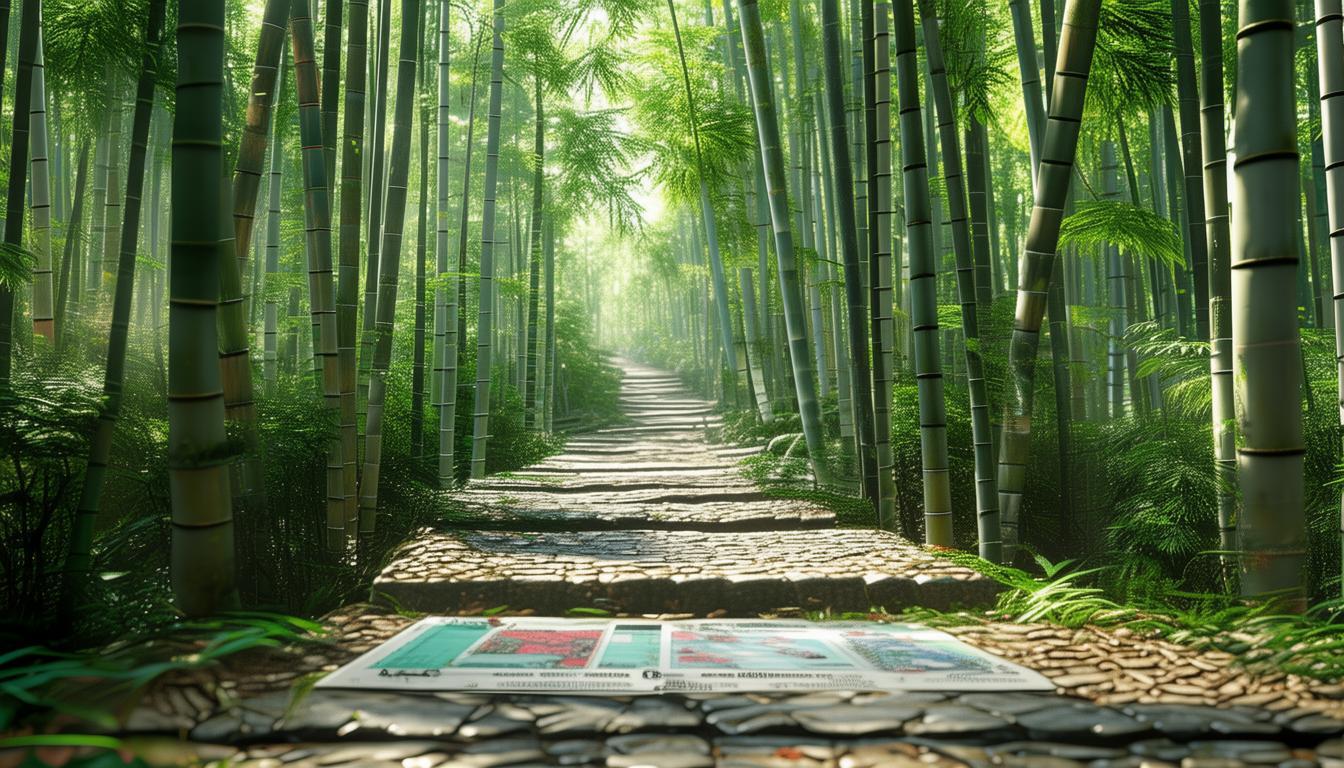 竹径探幽最佳徒步路线怎么规划？详细攻略指南-图1