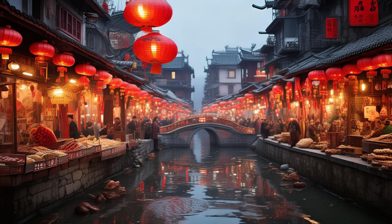年味渐浓时，江南的烟火气为何悄然绽放？-图1