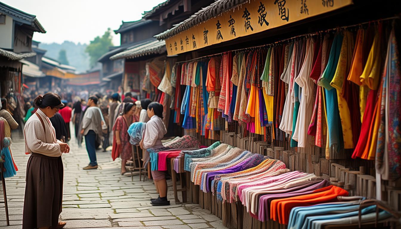 如何从古镇布料探索特色服饰聚集地与创意市集？-图1