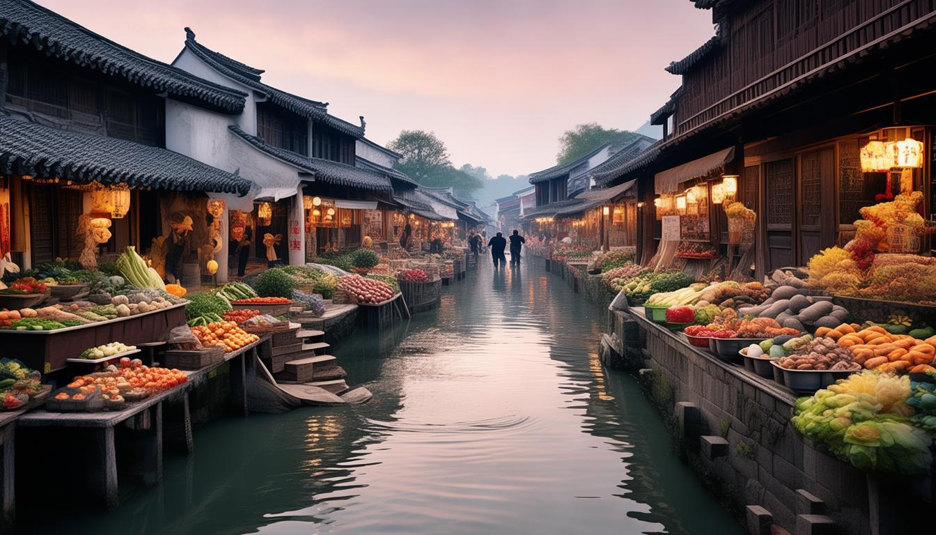 探秘三河古镇早市，千年水乡的清晨韵律有何独特魅力？-图2