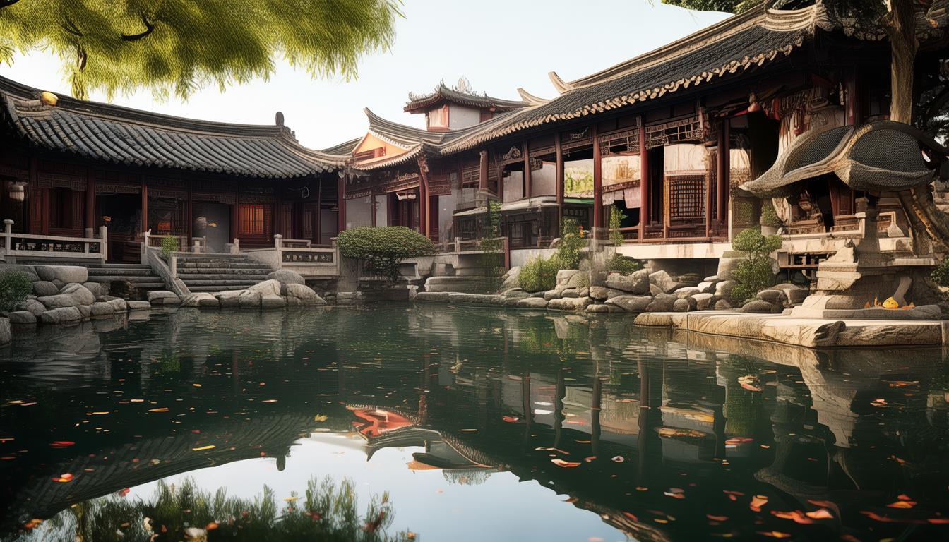 为何莲花庄公园被誉为水墨画卷中的时间胶囊？-图3