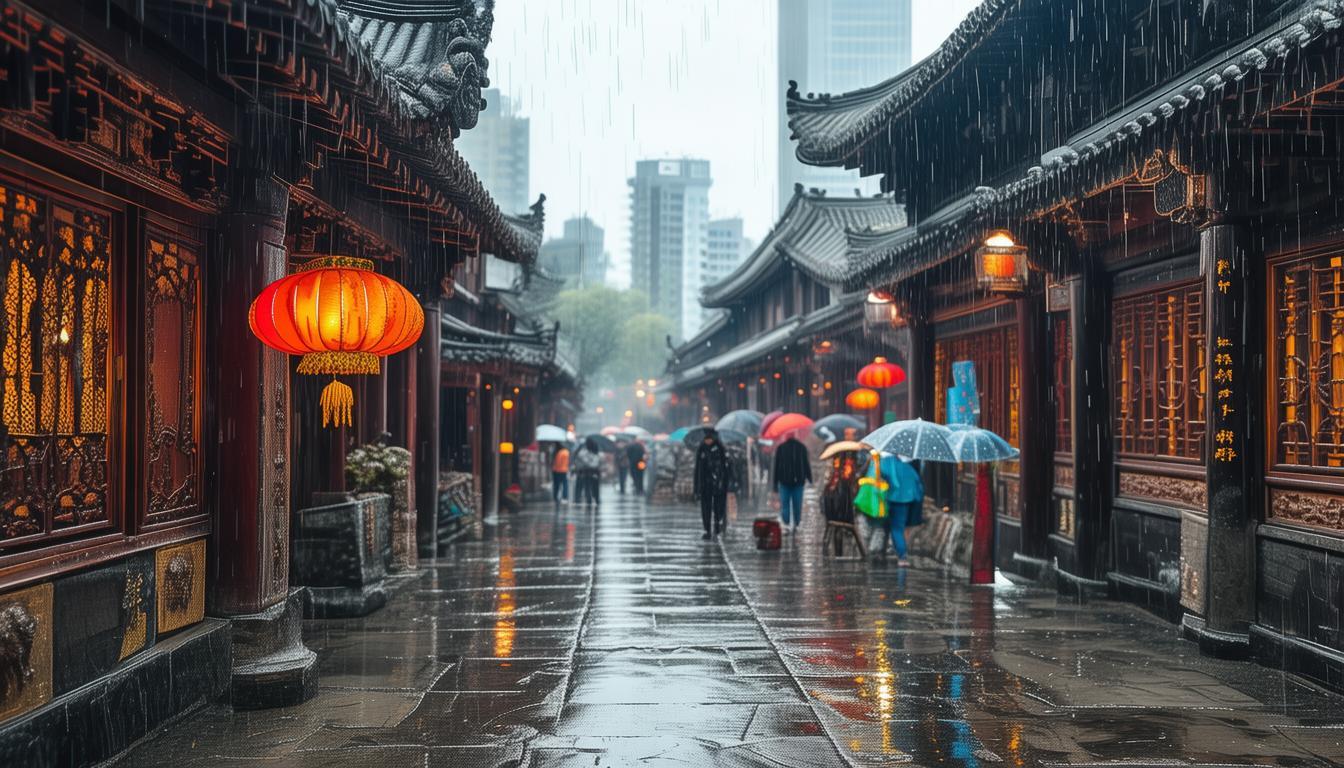 西安雨天周边一日游哪里能同时感受诗意古韵与市井烟火？-图1
