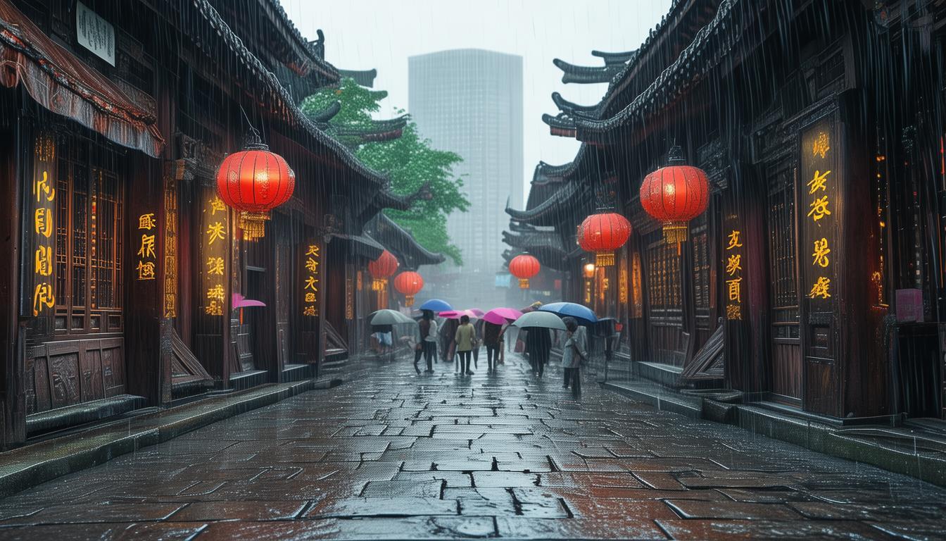 西安雨天周边一日游哪里能同时感受诗意古韵与市井烟火？-图2
