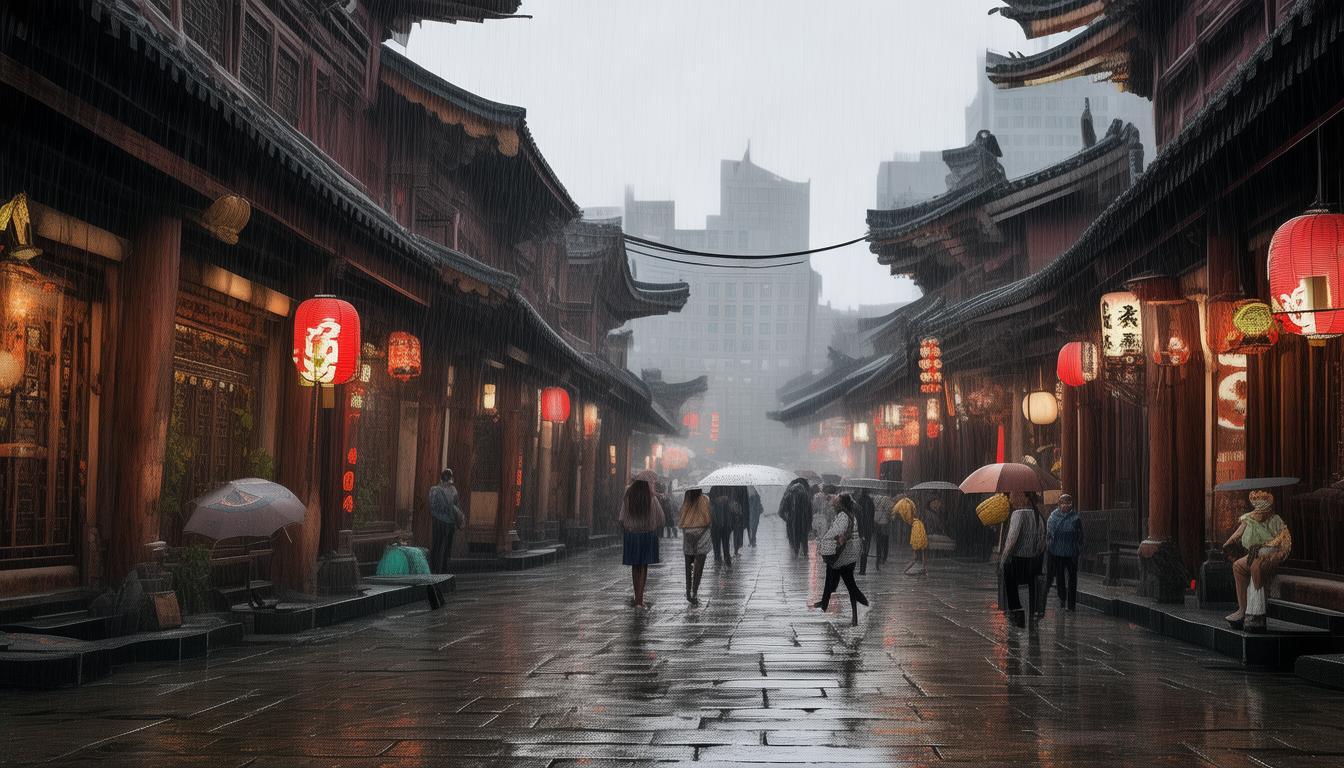 西安雨天周边一日游哪里能同时感受诗意古韵与市井烟火？-图3
