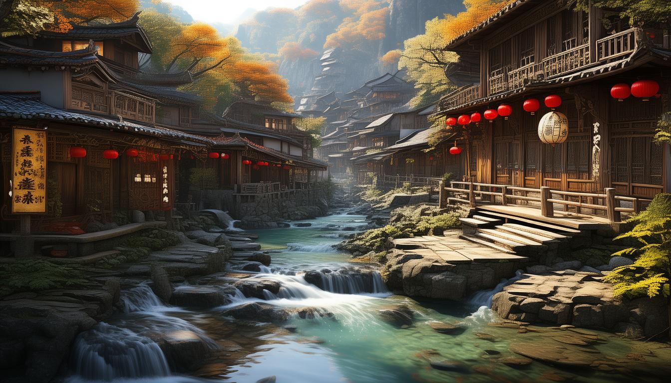 黄陂区的山涧与古村为何是秘境共生的典范？-图1