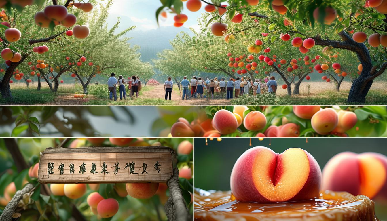 成都周边哪里能体验桃子从枝头到舌尖的甜蜜之旅？-图3