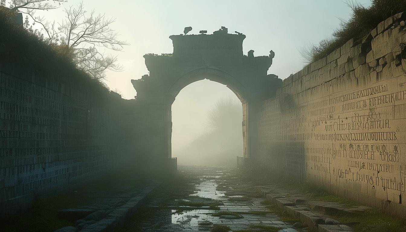 晨雾未散时，哪里能穿越千年时光隧道？-图2
