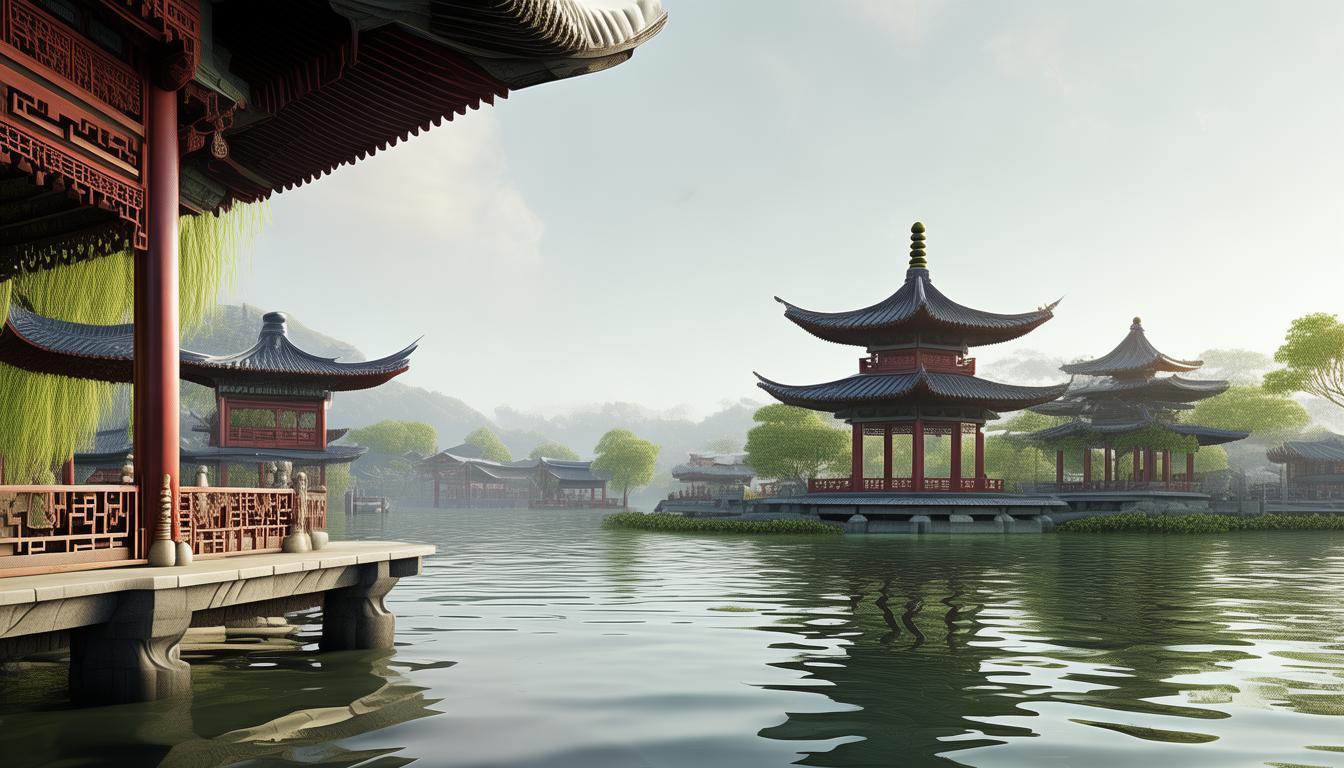 为何西湖被誉为自然与人文交织的诗意画卷？-图1
