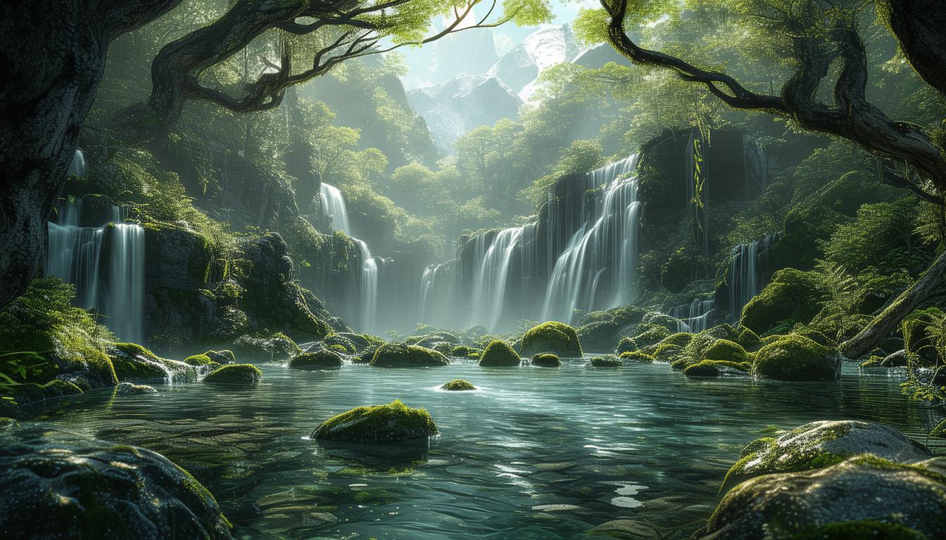 山水秘境中的自然馈赠藏在哪里？探寻人间仙境的秘密！-图1