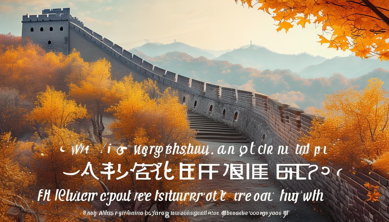 北京秋天哪里可以感受长城脚下的秋意浓？-图2
