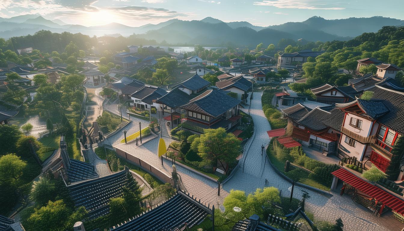 上午游览白沙古镇和玉湖村，如何规划最合理？-图2