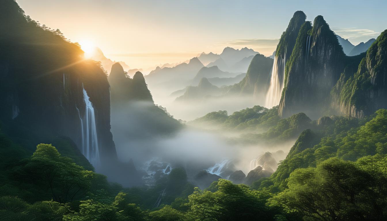 老君山的清晨为何被誉为山水画卷？-图2
