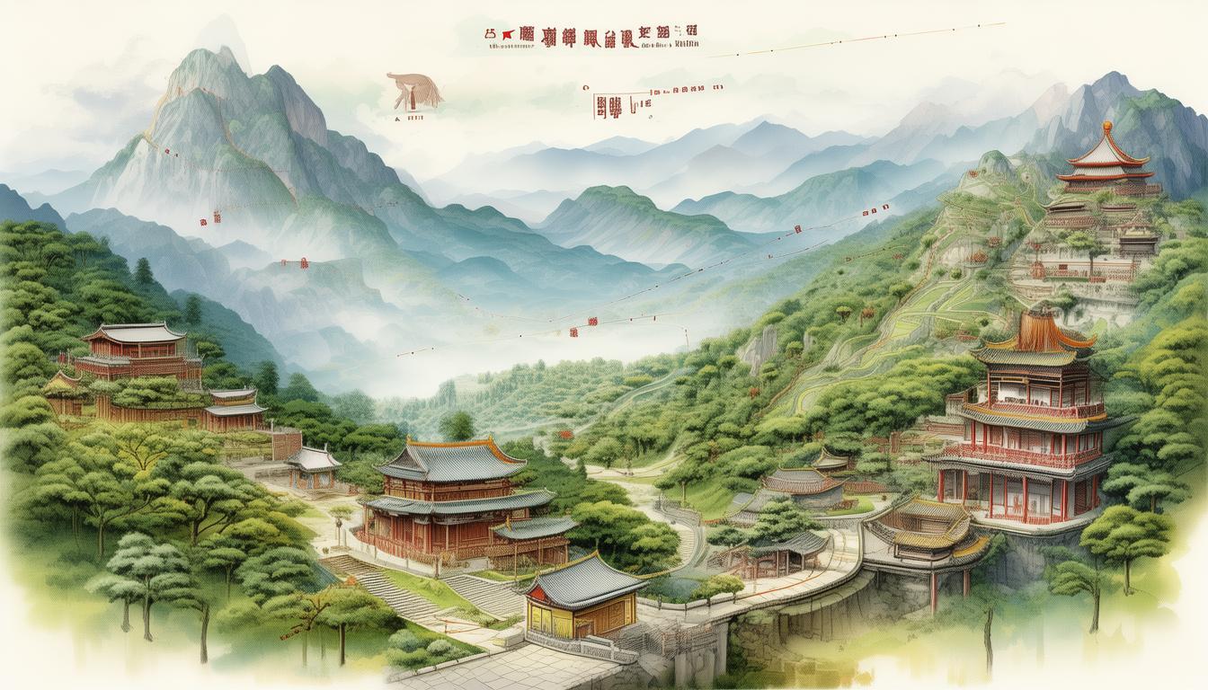 西安周边一日登山路线推荐，自然人文景点有哪些？-图1