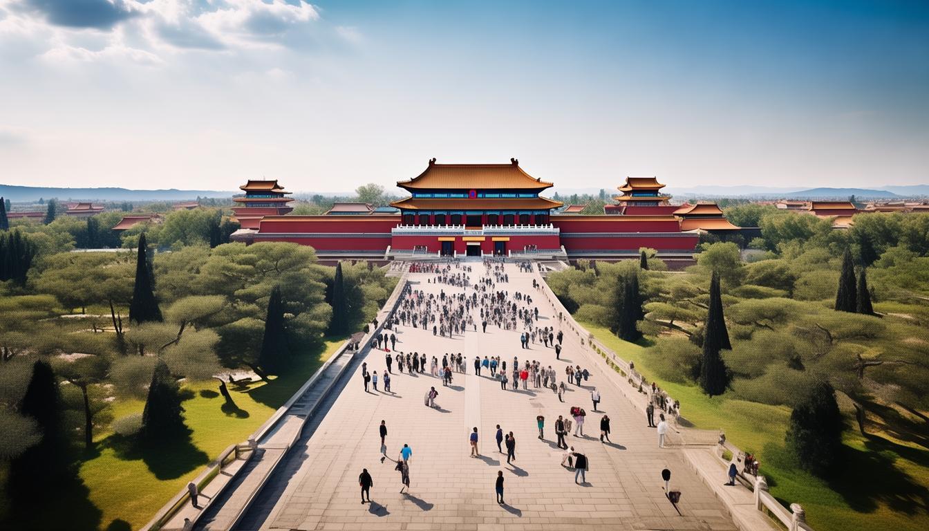 哪里能俯瞰紫禁城全景？景山公园为何是游客第一站？-图1