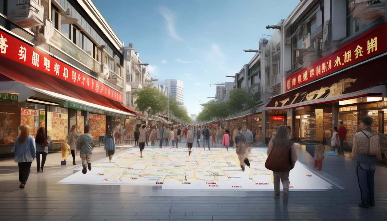 淄博周村5公里内有哪些必逛超市？实地探访解析商圈特色与定位-图1