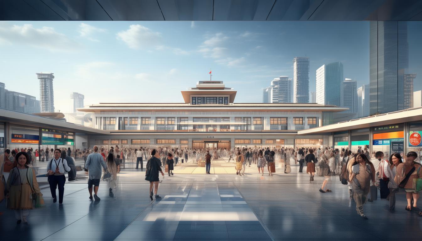 长春火车站如何实现交通枢纽与城市窗口的完美融合？-图2