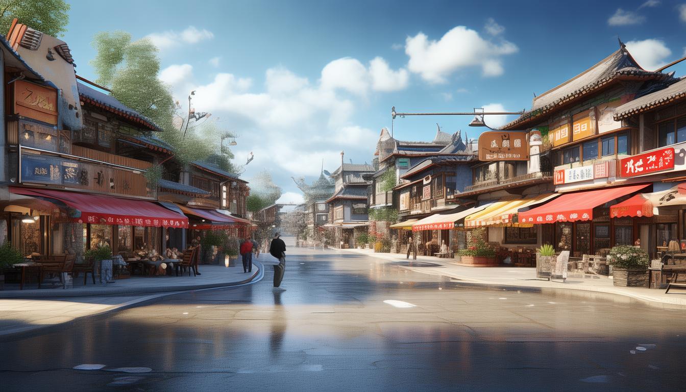 景区南门3公里内的核心住宿圈哪里生活最便利？-图1