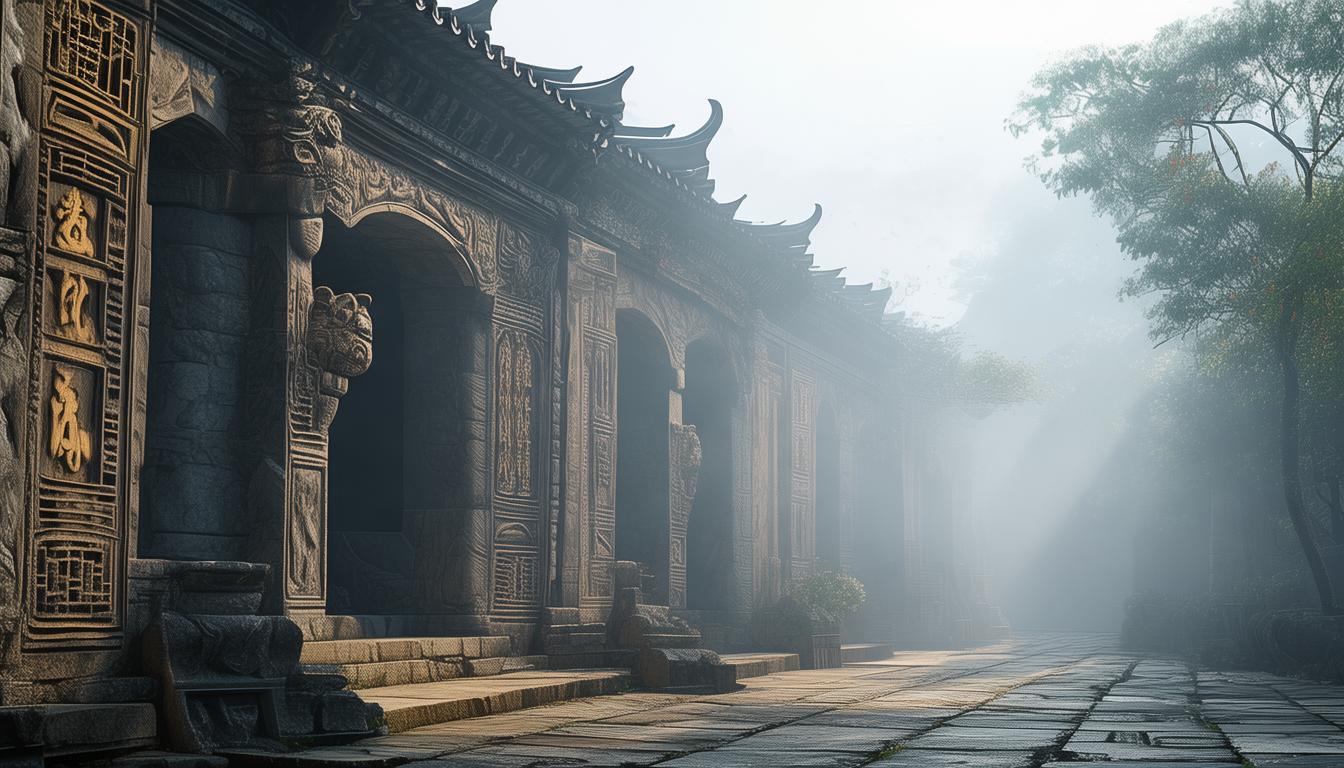 探秘婺源李坑，晨雾中的马头墙为何宛如水墨画卷？-图2