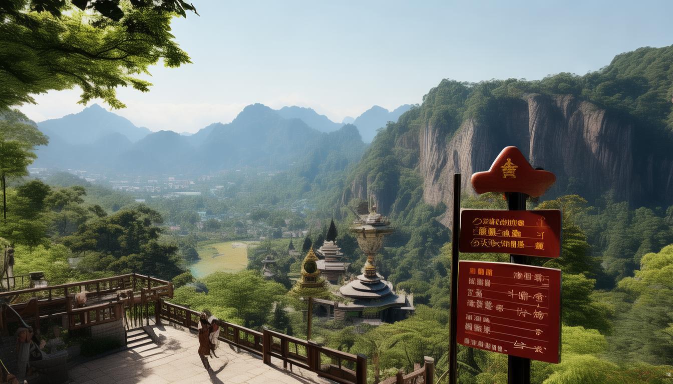 宁波5A雪窦山一日怎样玩转佛教名山与浙东张家界奇景？-图1