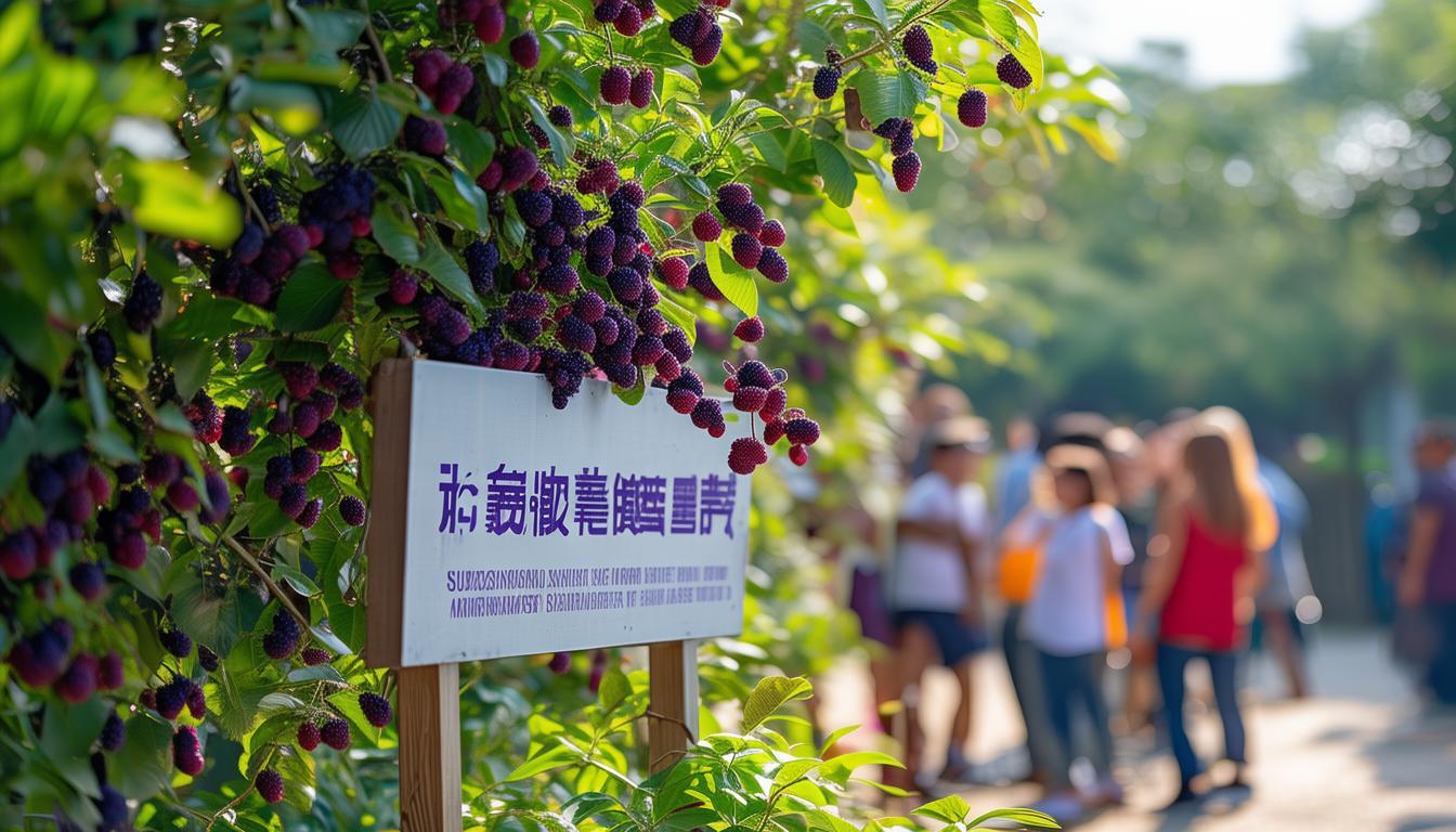 苏州哪里可以体验酸甜初夏的桑葚采摘一日游？-图3