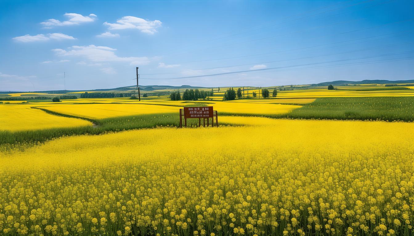 潼南崇龛镇万亩油菜花海哪里是第一站？-图1