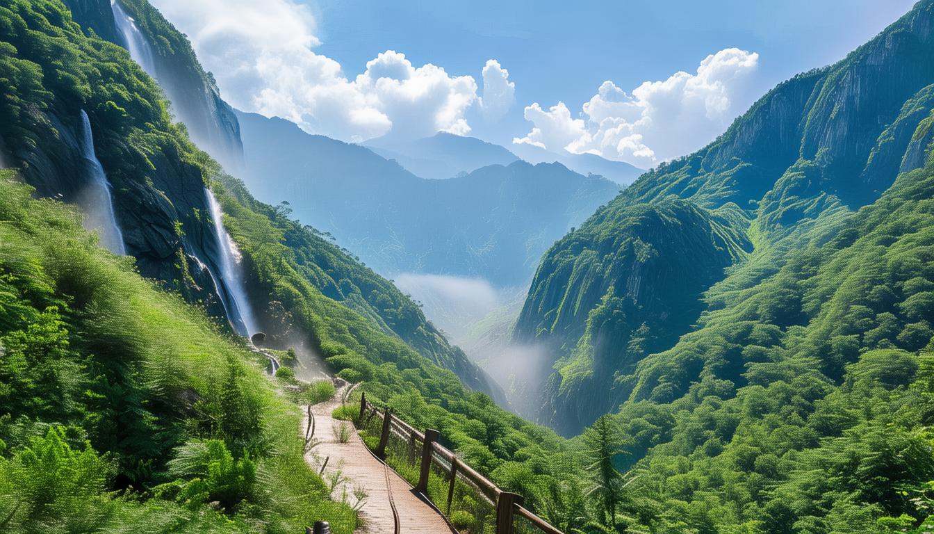 十八盘村至青铜山大峡谷的山水避暑线哪里值得打卡？-图1