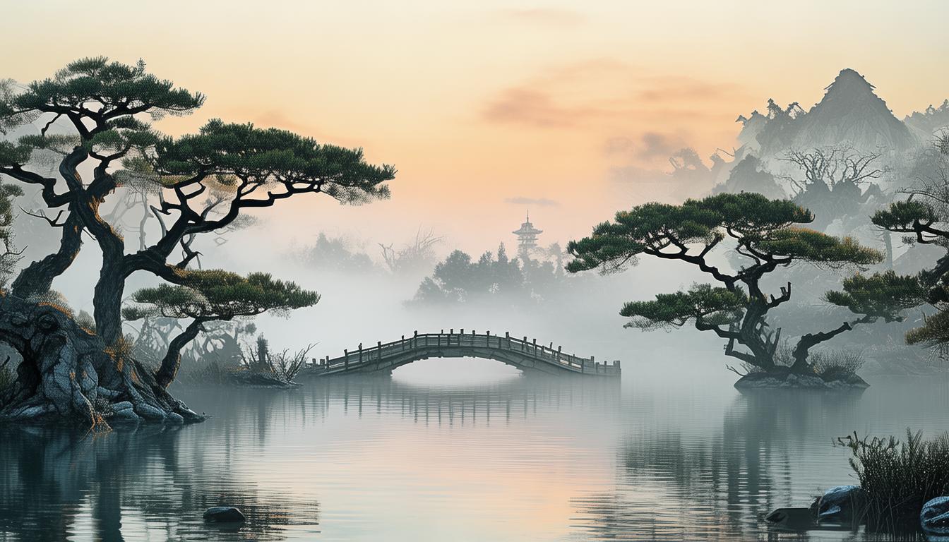 宁国北入口清晨6点如何邂逅水墨山水画卷？-图2