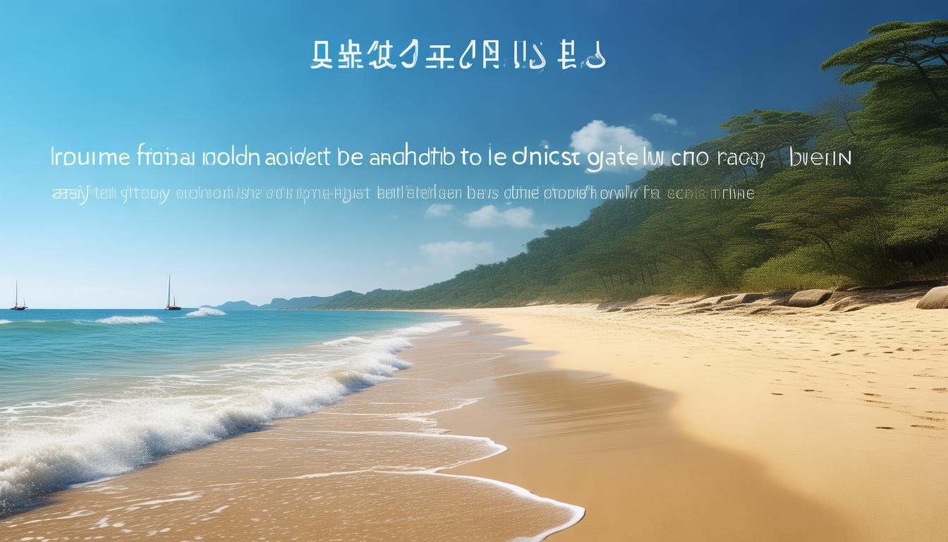 东疆湾为何被称为离城市最近的黄金海岸？-图1