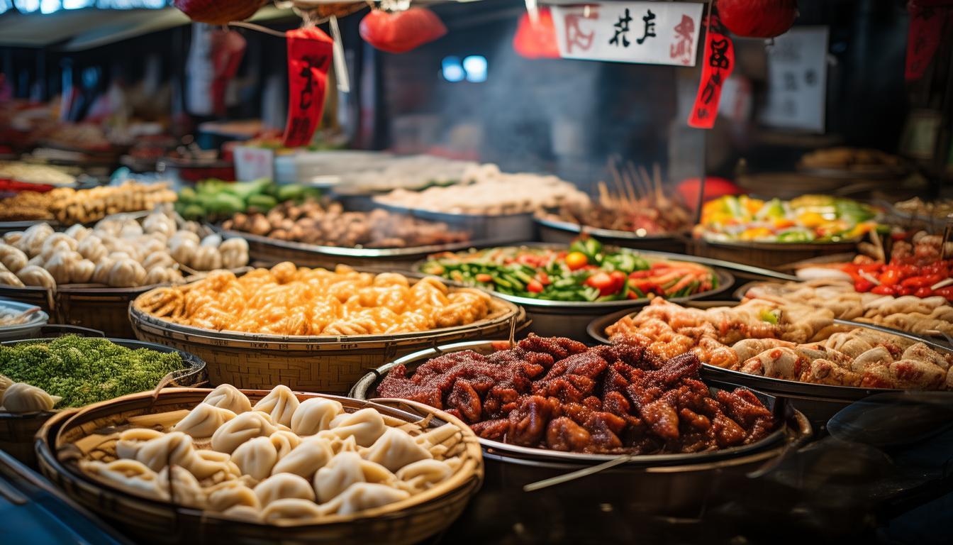 佳木斯烟火集市里的鲜活龙江美食有哪些？-图1