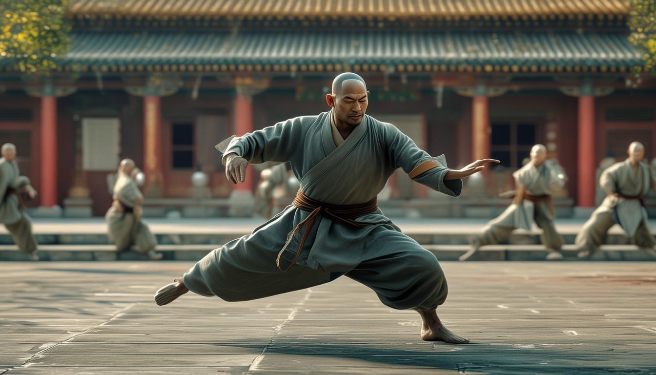 少林寺如何将武术与禅意融为一体？-图1