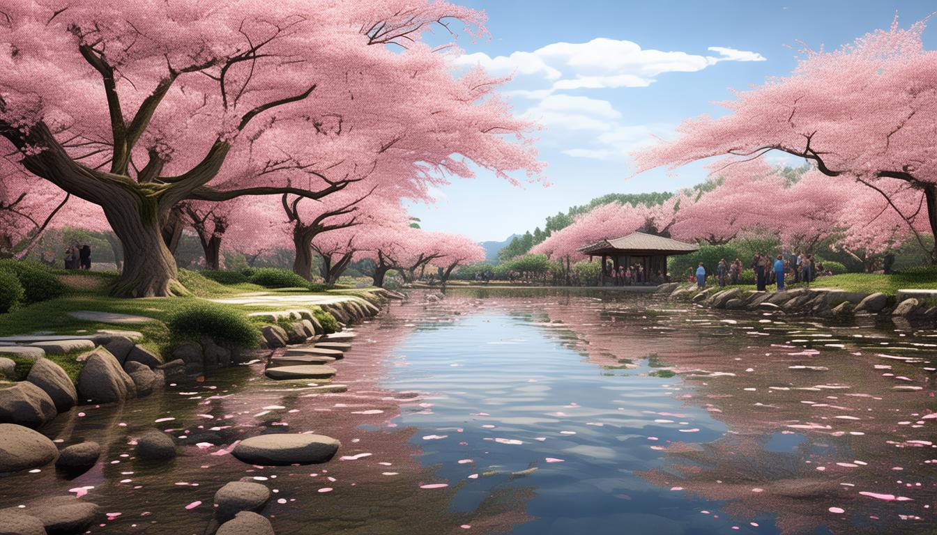 东湖风景区为何成为樱花盛放的都市绿洲？-图2