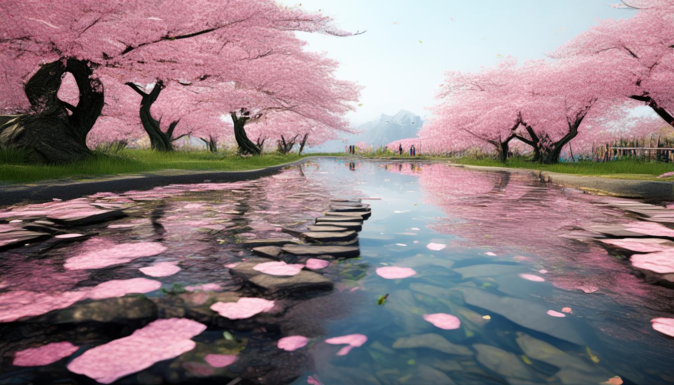 东湖风景区为何成为樱花盛放的都市绿洲？-图3