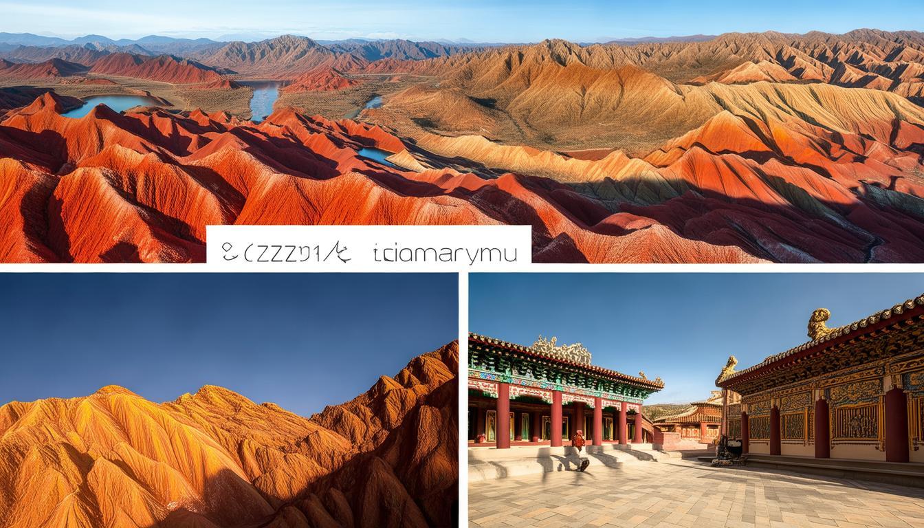 如何一天内游览张掖的地质奇观与千年古刹？-图2