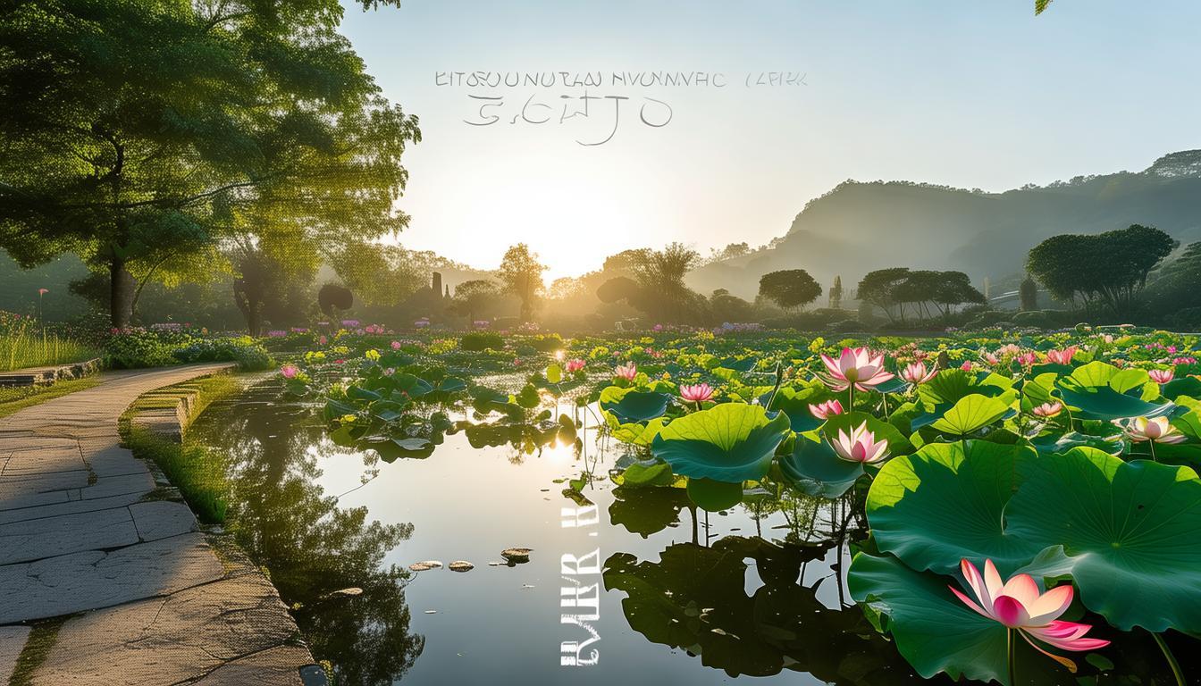 莲花山公园的早晨有多清新？-图1