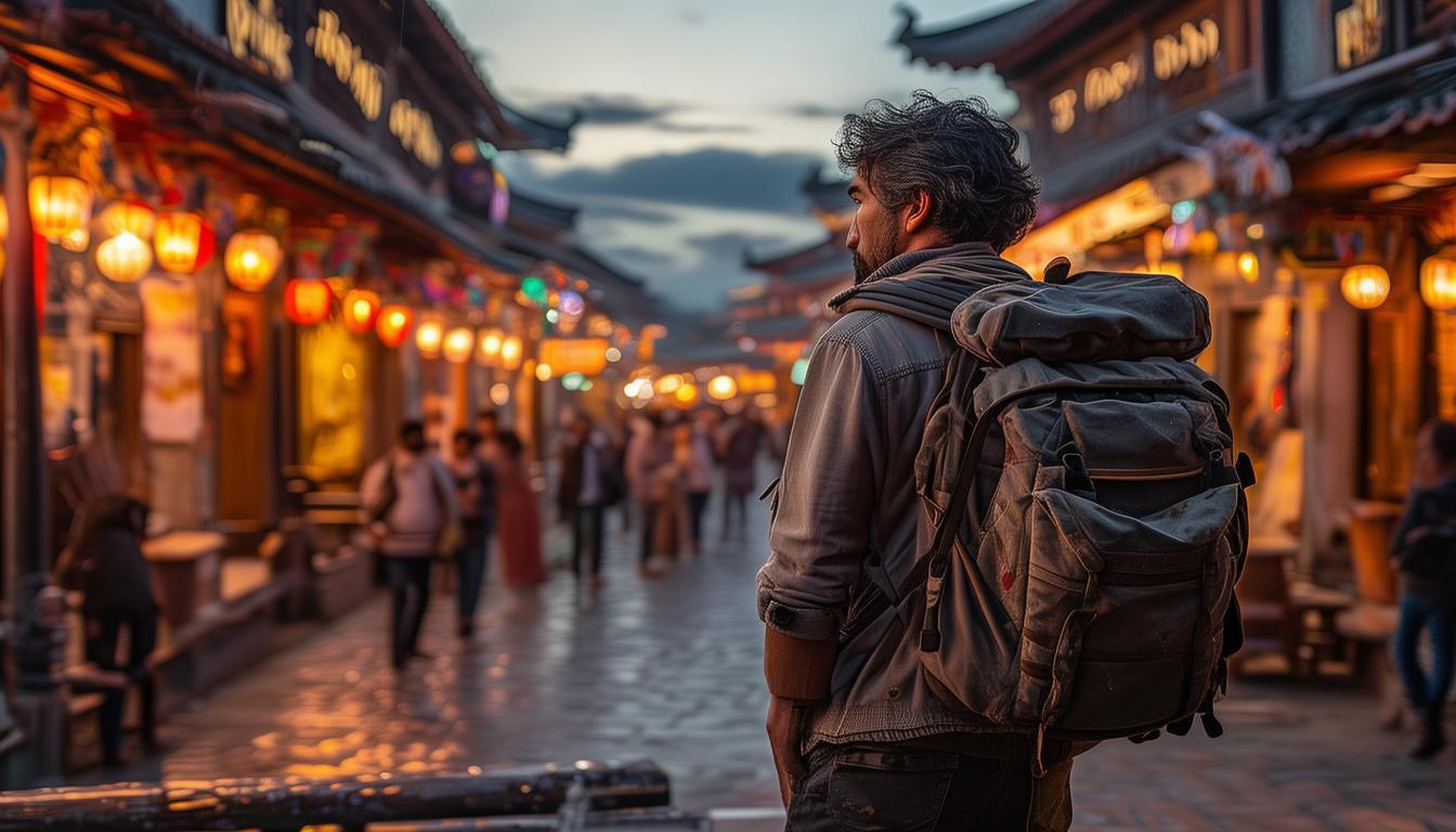 8点结束行程后，该赶车返程还是留宿古城？-图1